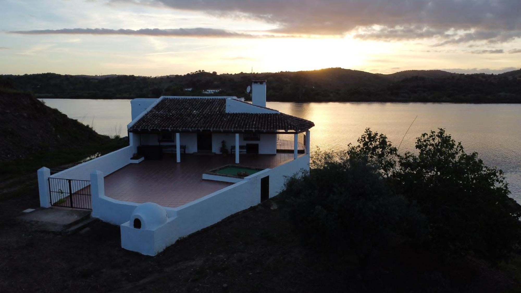 Magnifica Casa A Orillas Del Guadiana Huelva Zewnętrze zdjęcie